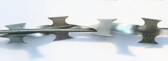 Проволока колючая армированная оцинкованная Егоза АСКЛ-500 2,5 мм