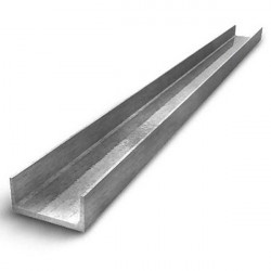 Швеллер алюминиевый прессованный равнополочный 1561 3х62х1,2 мм ГОСТ 13623-90